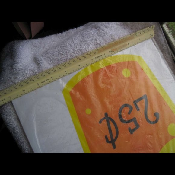 Plastic Lemonade Glass 25 C Cents Stand Sign Young Entrepreneur Summer Time Sale - Picture 3 of 6